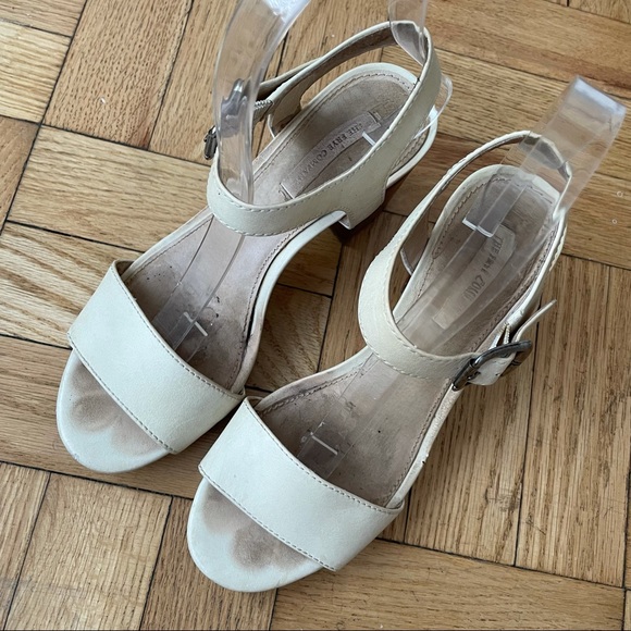 Frye & Co. Leather Double Strap Heeled Sandals - Picture 5 of 12